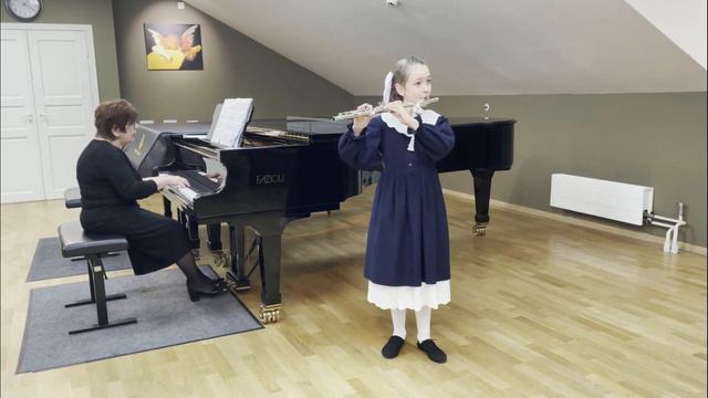 Mozart Andante C für for flute, Stern Iberica, Yuna Guryanova 10y.o. смотреть онлайн