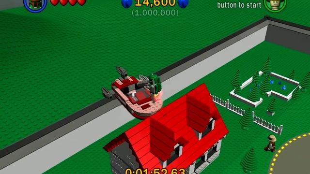 LEGO Star Wars The Complete Saga, Out of Bounds in LEGO City смотреть онлайн