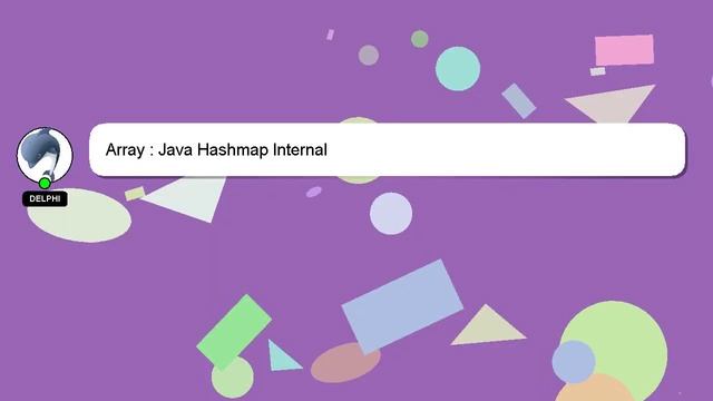 Array : Java Hashmap Internal смотреть онлайн