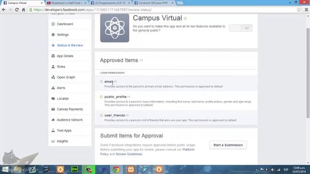 SDK de facebook para php: Configurar en Facebook [Parte1] смотреть онлайн
