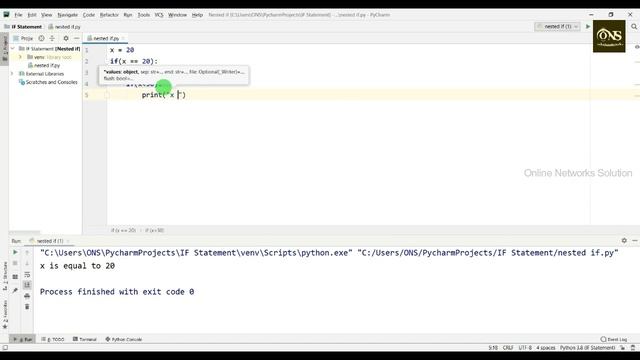 Nested if Statement in Python || Tutorial - 27 || Python Tutorial смотреть онлайн