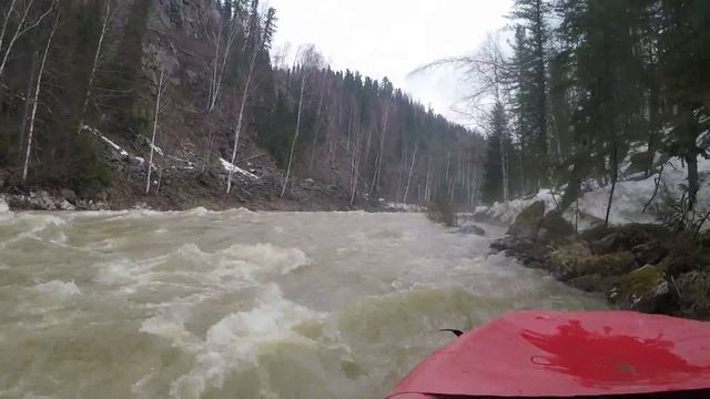 Худые пороги. Большой Таз  приток Тельбеса 