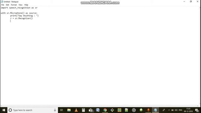 Convert Speech into Text using Python in less than 10 lines of code | Speech Recognition | Python смотреть онлайн
