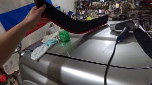 установка и покраска ветровиков или как снять удалить старый скотч