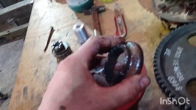 Ремонт бортовой передачи трактора Т-16.