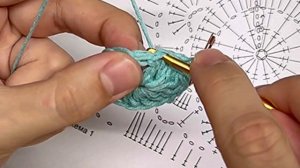 АЖУРНАЯ КОСЫНКА КРЮЧКОМ из мотивов часть 1 бабушкины квадраты