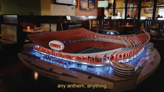 Arrowhead stadium scale model смотреть онлайн