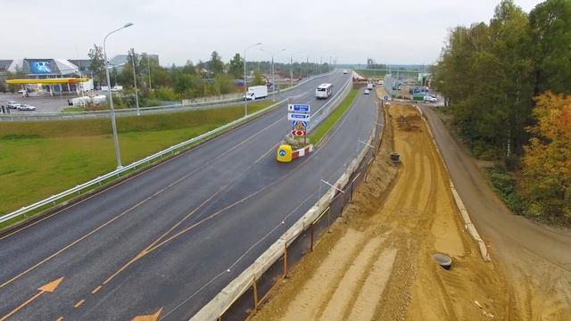 Реконструкция автомобильной дороги Дмитров-Дубна смотреть онлайн