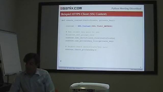 PyOpenSSL -- Sichere Kommunikation mit Python смотреть онлайн