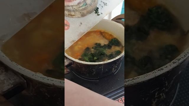 Суп из КРАПИВЫ!#дачник #вкуснаяеда #дачнаяжизнь #дачныйвлог #рецепты