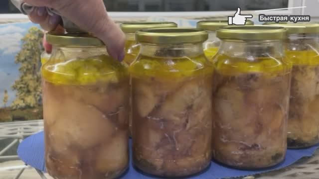 Обед в банке. Два в одном, суп и мясо для гарнира на недели вперёд. Курица в автоклаве HERO. смотреть онлайн