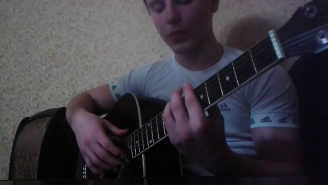 Бой Вахида Аюбова на гитаре разборобучение