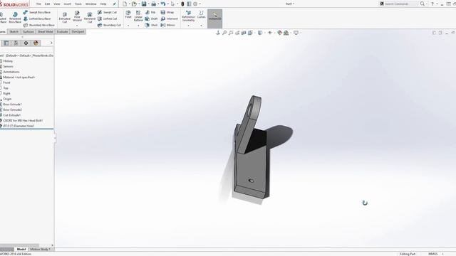 How to Create 3D Part and 2D Drawing in Solidworks смотреть онлайн