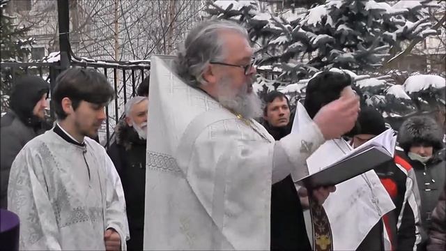 Великое освящение воды, 19 января 2018 года смотреть онлайн