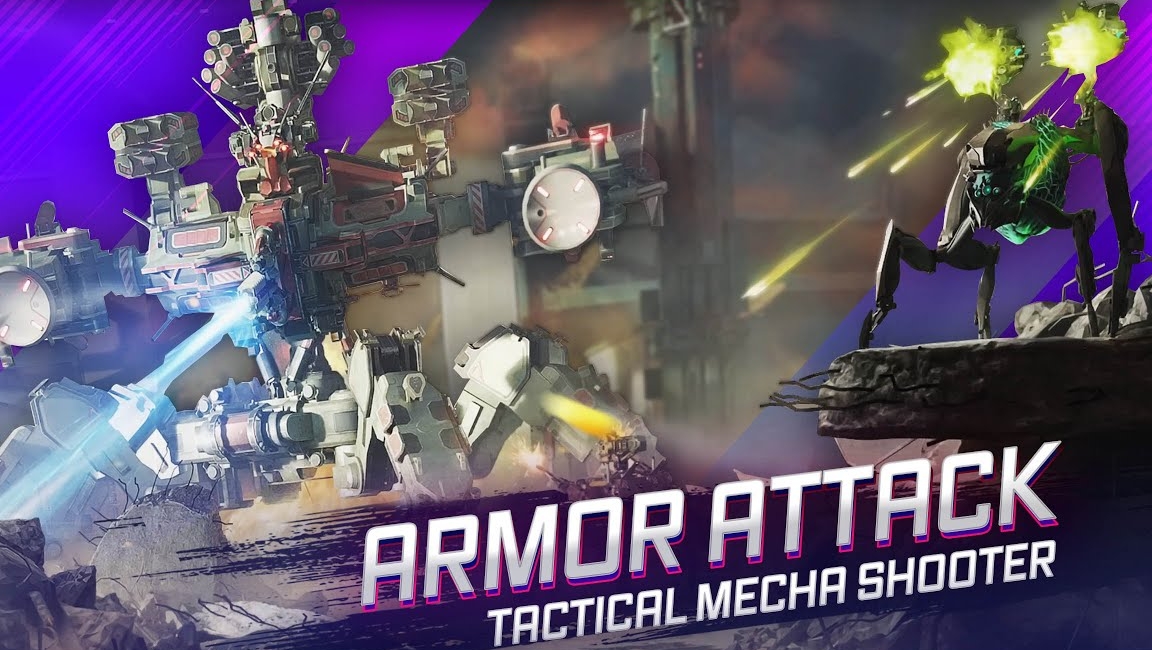 Armor Attack, Alfa Wolf, Соло, фракция "Impyreal", мех "Icarus",играю в тестовую версию!!! смотреть онлайн