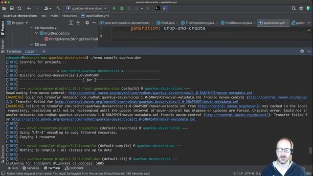 Quarkus DevServices Demo смотреть онлайн