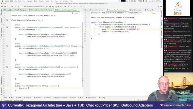 TDD & Hexagonal Architecture Exercise: Supermarket Checkout Pricer - Part 5 смотреть онлайн