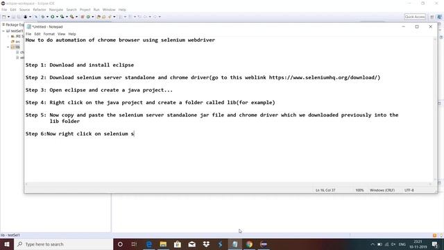 How to Run Selenium WebDriver Scripts on Google Chrome with chromedriver смотреть онлайн