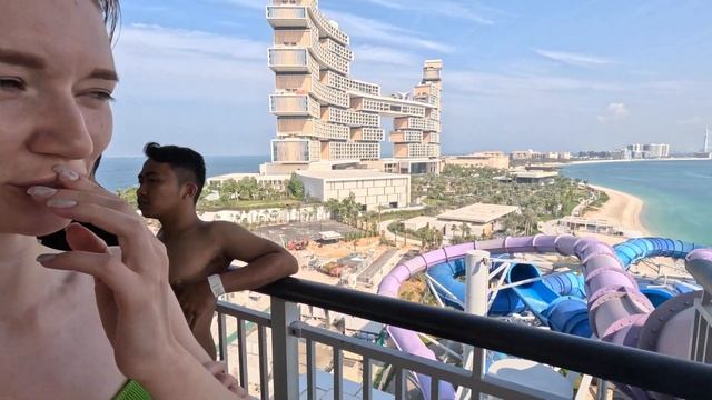 Самый большой аквапарк в Дубае! Aquaventure Waterpark
