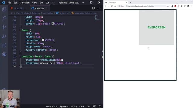 Руководство по CSS анимации. Transition / Animation / Keyframes смотреть онлайн