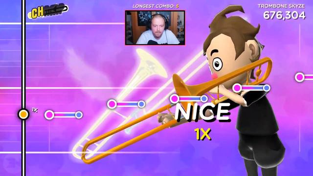 PLAYING TROMBONE FOR THE QUEEN - Trombone Champ God Save Our King - Trombone Champ Funny Moments смотреть онлайн
