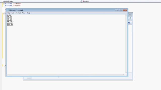 Microsoft Visual Studio C++ Tutorial 17 ( ifstream), HD смотреть онлайн