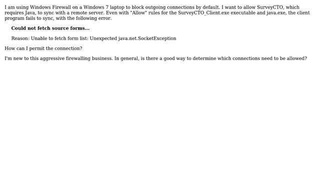 How to whitelist (Windows Firewall) a program using the Java runtime? смотреть онлайн