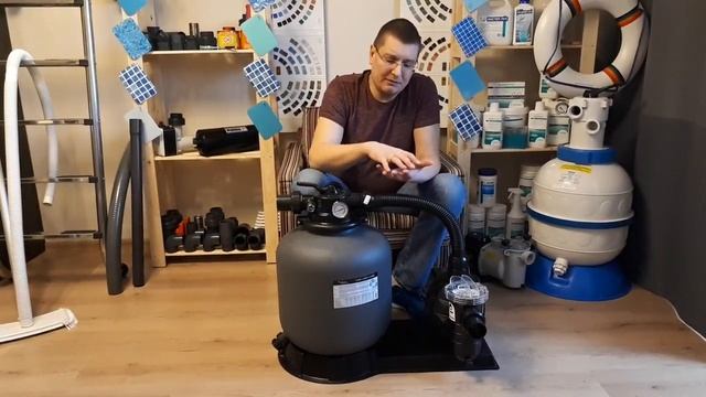 Фильтр насос плохо очищает и не фильтрует воду в бассейне. Очистка бассейна песочным фильтром смотреть онлайн