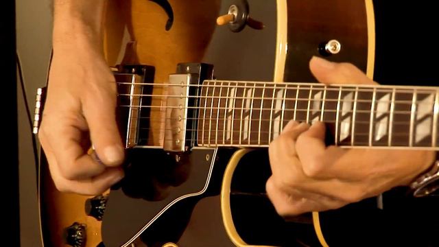 1990 Gibson ES-175 (sunburst) смотреть онлайн