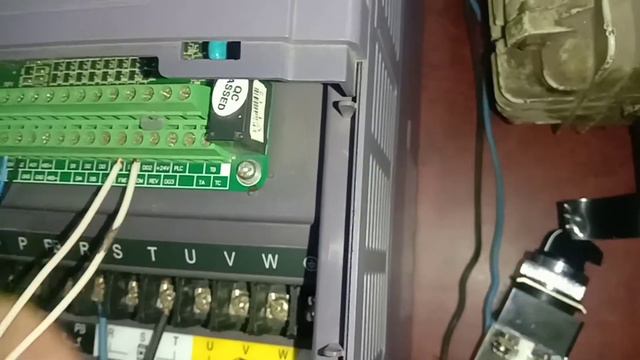 How To EasyDrive Inverter CV3100 Programming  Run Command, Frq Command