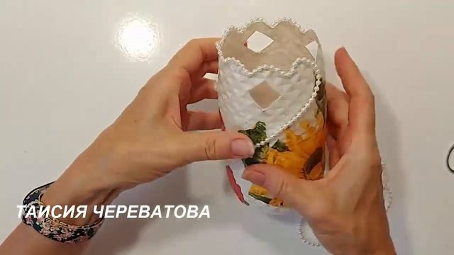 Не ВЫБРАСЫВАЙТЕ с УКСУСА, АЖУРНЫЕ БУТЫЛКИ. Посмотрите-какую КРАСОТУ я СДЕЛАЛА из УШНЫХ ПАЛОЧЕК)) di смотреть онлайн