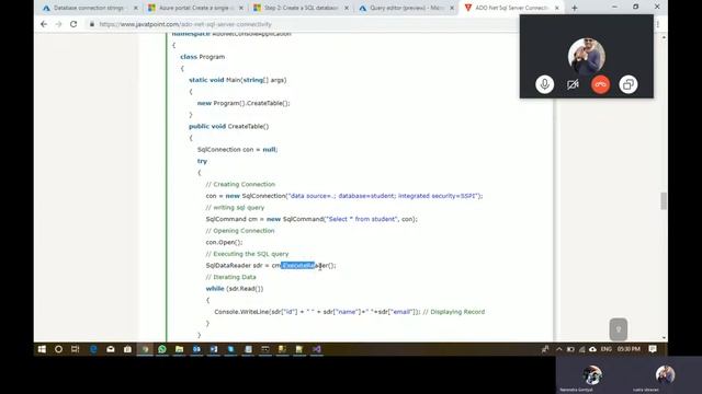 Connecting MS SQL Server [Logical Server] Deployed on MS Azure Using C# Application - Part 2 смотреть онлайн