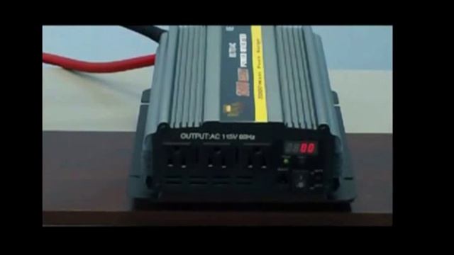 1000 Watt Pure Sine Power Inverter - 12 Volt DC to 120 Volt AC - Royal Power - (PS-1000) смотреть онлайн