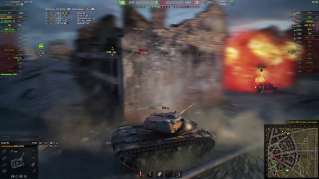 World of Tanks T54E1 "11 фрагов, 8100 урона" смотреть онлайн