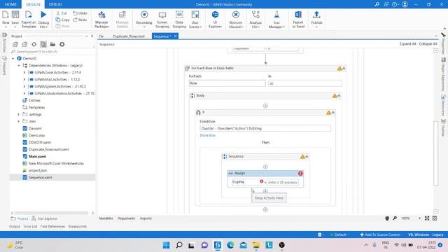 Count the duplicate rows from a excel sheet and write the result in result column in UiPath. #UiPat смотреть онлайн