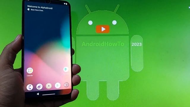 AlphaDroid 1.10 Unofficial For Samsung Galaxy A50 Android 13 GSI Update: 231009