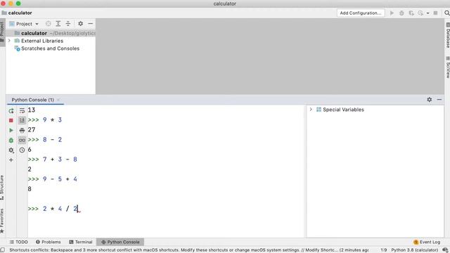 How to use python console as a calculator смотреть онлайн