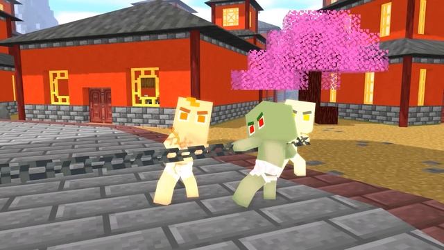 Monster School : Pregnant Ninja Cute Girls - Zombie, Creeper, Skeleton - Minecraft Animation смотреть онлайн