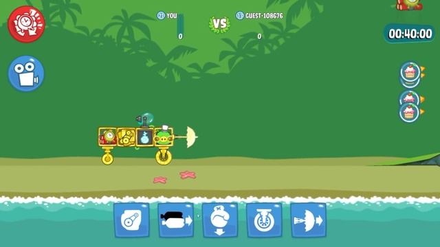 Bad Piggies - CATCHING MARBLE CRATE IN SPIRAL! MEET ANGRY BIRDS SHOOTING! смотреть онлайн