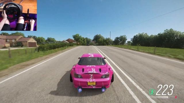 honda s2000 Wide Body (Fast & Furious) - Forza Horizon 4 | Logitech g29 Gameplay смотреть онлайн