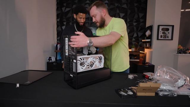 Building My First Gaming PC | RTX 4080 | i9 13900K | Kraken z73 | HYTE Y40 смотреть онлайн