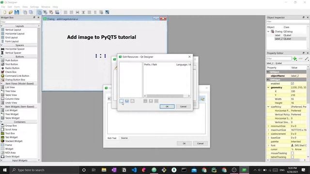 Add Images to PyQt5 Applications tutorial [Code & QtDesigner] смотреть онлайн