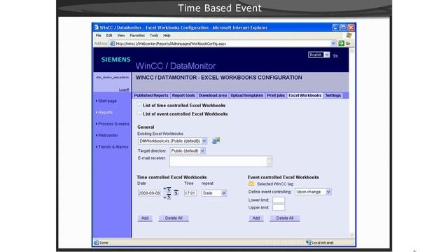 32 - WinCC Data Monitor v7 - Prepare an Excel Workbook for Reports смотреть онлайн