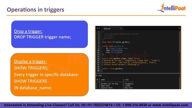 Triggers In SQL | Triggers In Database | SQL Triggers Tutorial For Beginners | Intellipaat смотреть онлайн