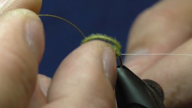 Holey Head Olive Polish Nymph