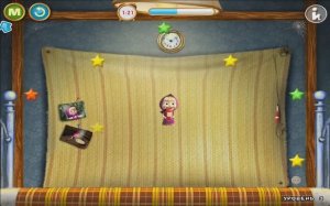 Маша и Медведь/ Компьютерная игра №0006 - Прыжки на кровати