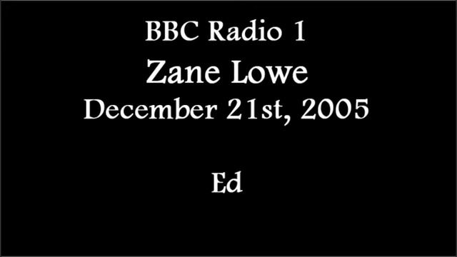 (2005/12/21) BBC Radio 1, Ed смотреть онлайн