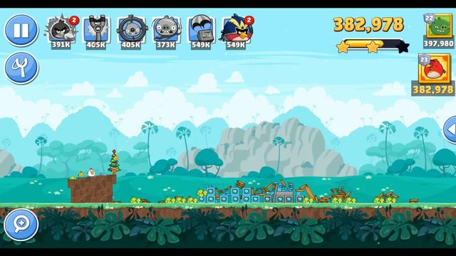 Angry Birds Friends Level 12 Tournament 1114 Highscore POWER-UP walkthrough смотреть онлайн