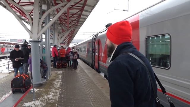 Рождество в Казани ( поезд из Санкт-Петербурга в Казань ) Часть. 1 смотреть онлайн