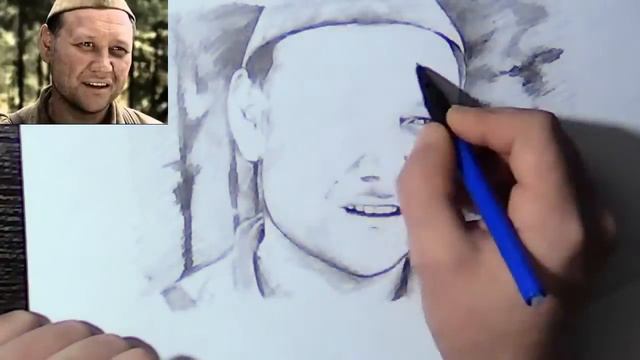 рисуем#Юрий Степанов(Штрафбат)